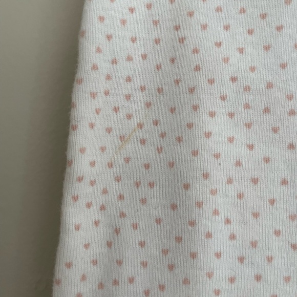 Carter’s Infant Heart 2pc Jumper Set, size 9m, in pink and white - Picture 8 of 8